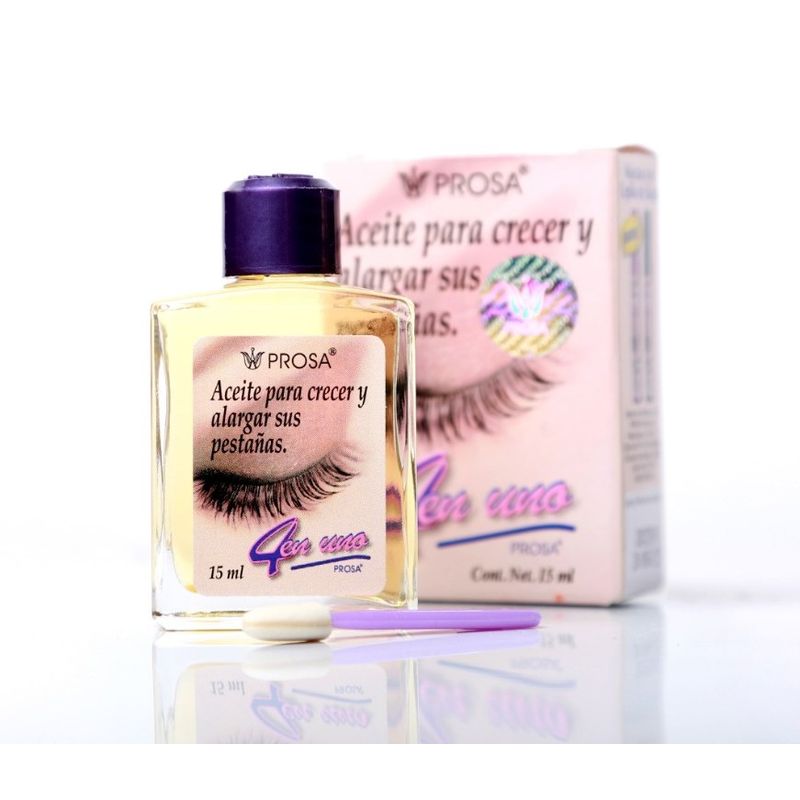 PROSA NATURAL - Aceite Para Crecer Y Alargar Tus Pestañas Prosa Desmaquillante