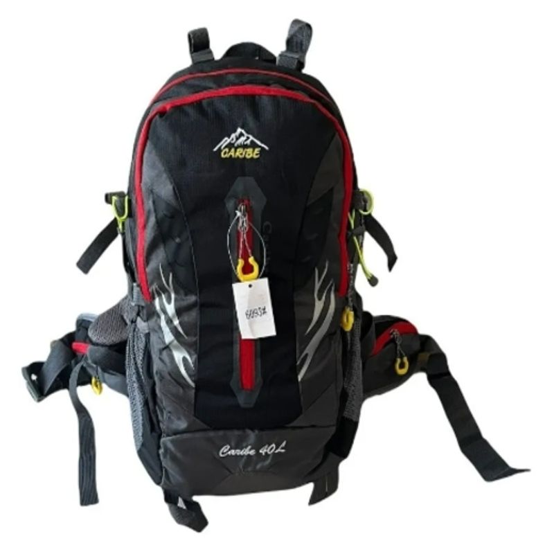CARIBEE - Mochila Trekking Outdoor Senderismo 40 Litros Camping