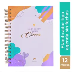GENERICO - Mi Planner para Crecer Turquesa Agenda