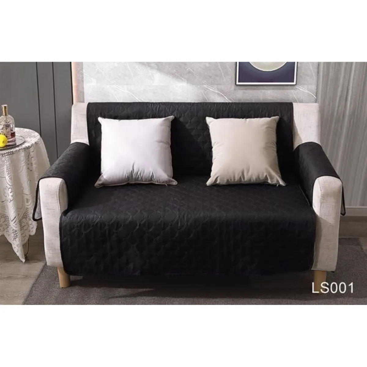 GENERICO - Funda Protector Cubre Sofa Sillon 3 Cuerpos