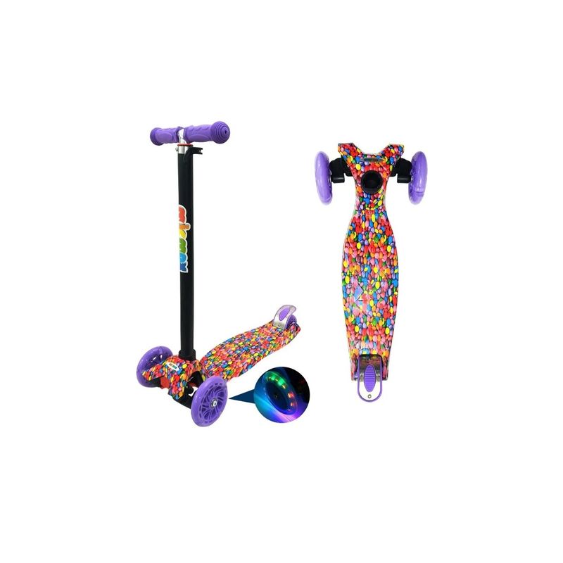 GENERICO - Scooter Monopatin Dulces Ruedas Led Regulable