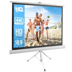 PYLE - Pantalla Telon Para Proyector de 50 pulgadas Tipo Tripode