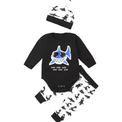 ANGO - Conjunto bebé 3 piezas BABY SHARK