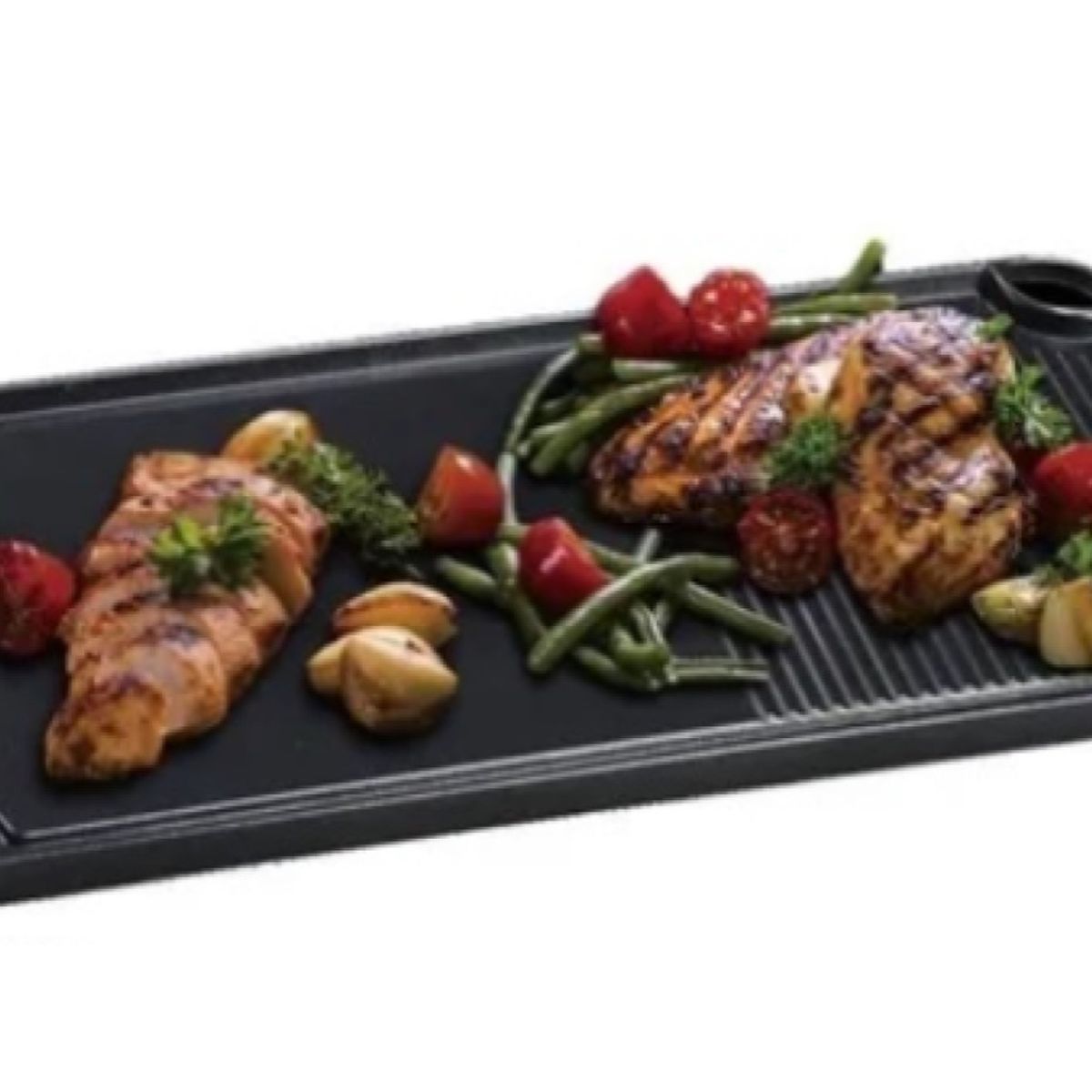 FENSA - Plancha Churrasquera Reversible antiadherente