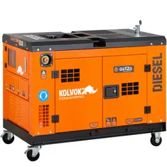 KOLVOK - Generador eléctrico a diélsel 10000W partida eléctrica