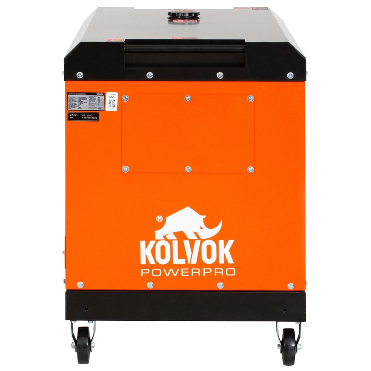 KOLVOK - Generador eléctrico a diésel 12000W partida eléctrica