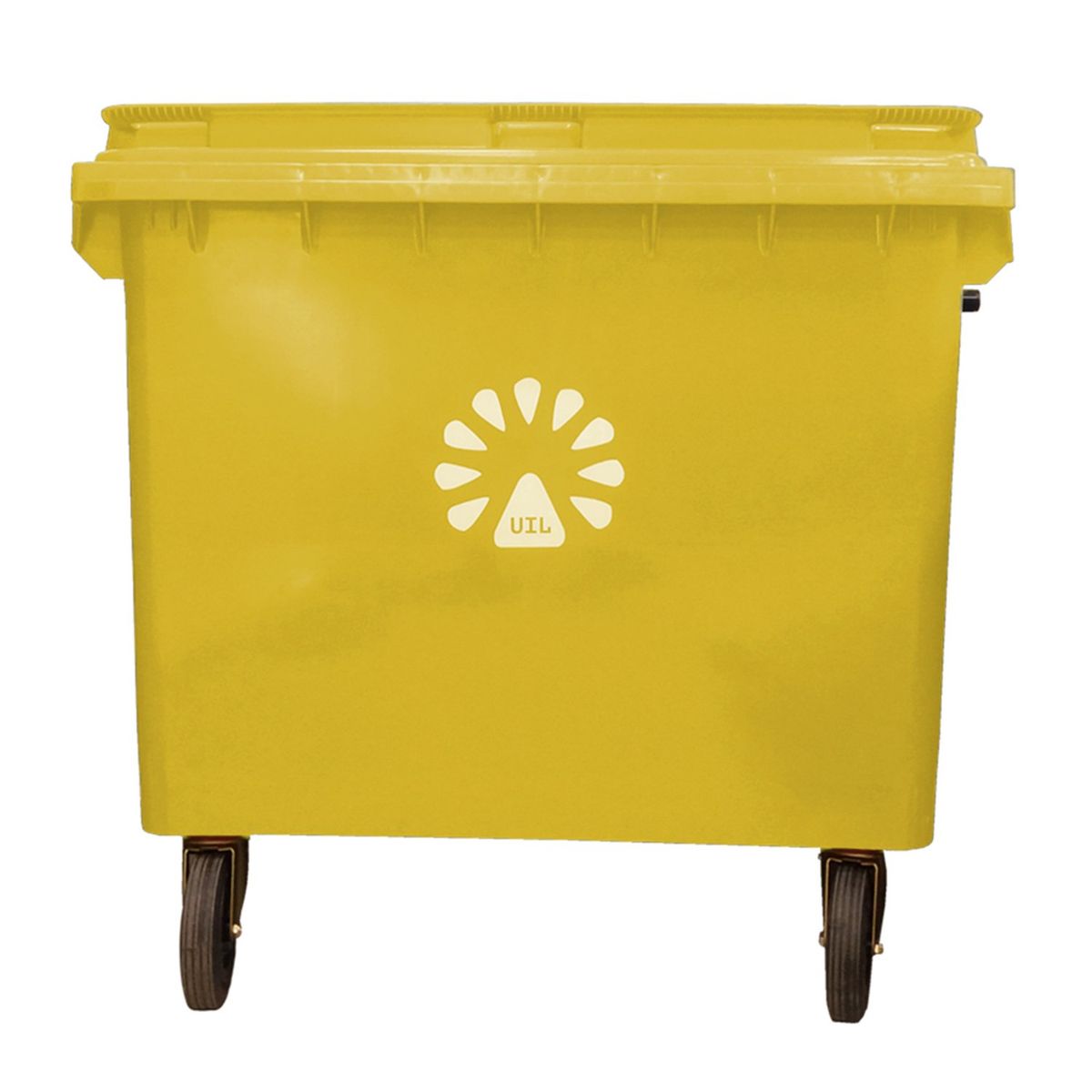 LORENZINI - Contenedor Basurero 660 L Amarillo