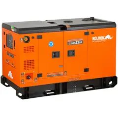 KOLVOK - Generador eléctrico a diésel 18000W trifásico partida eléctrica
