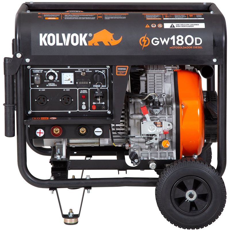 KOLVOK - Motosoldador abierto diésel 160A