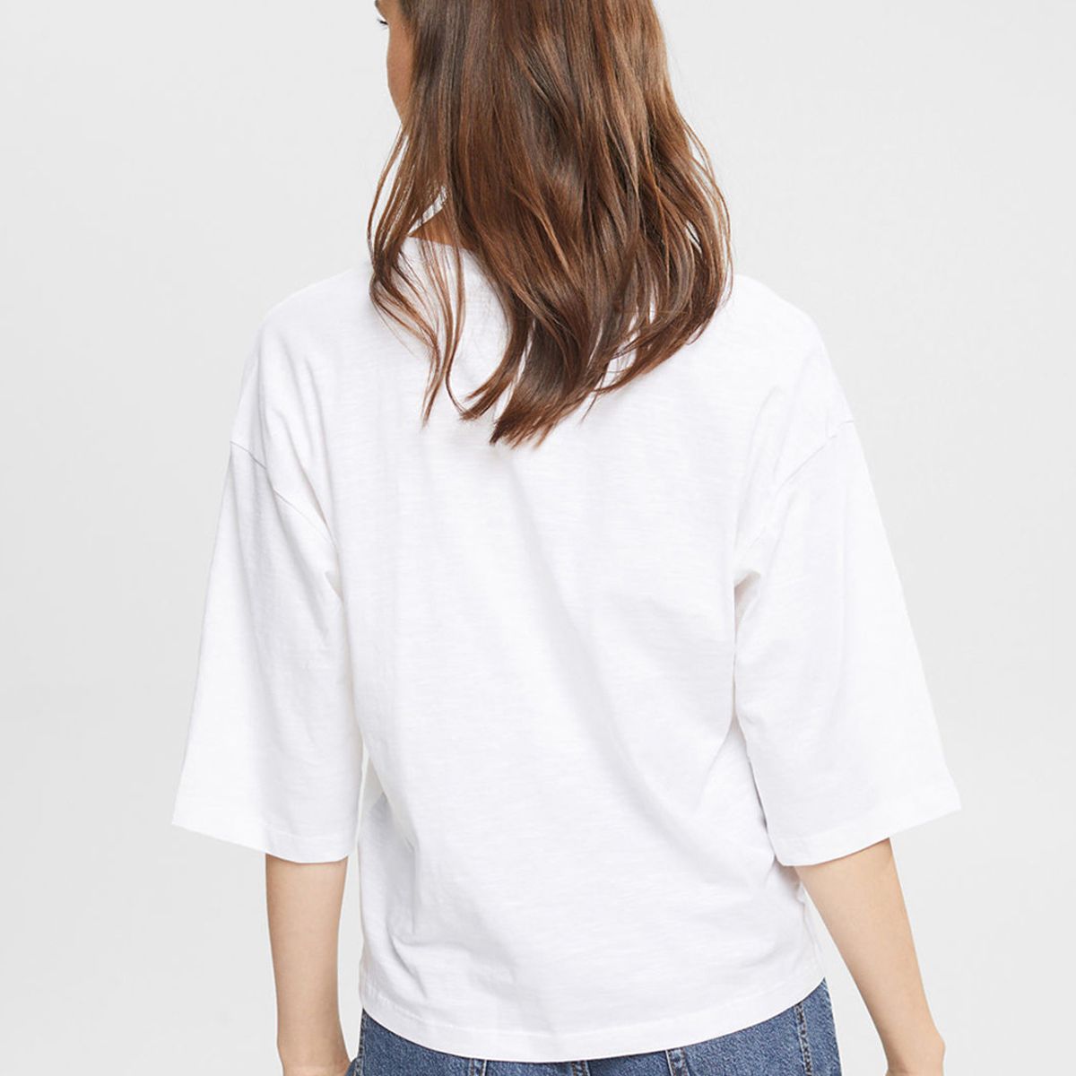 ESPRIT - Polera Manga Corta Con Estampado Metalizado Esprit ESPRIT