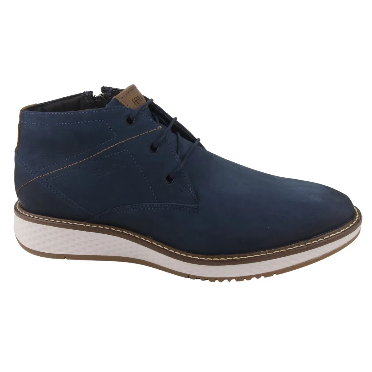 FERRACINI - Botin Hombre Azul Marino Casual Ferracini 3300
