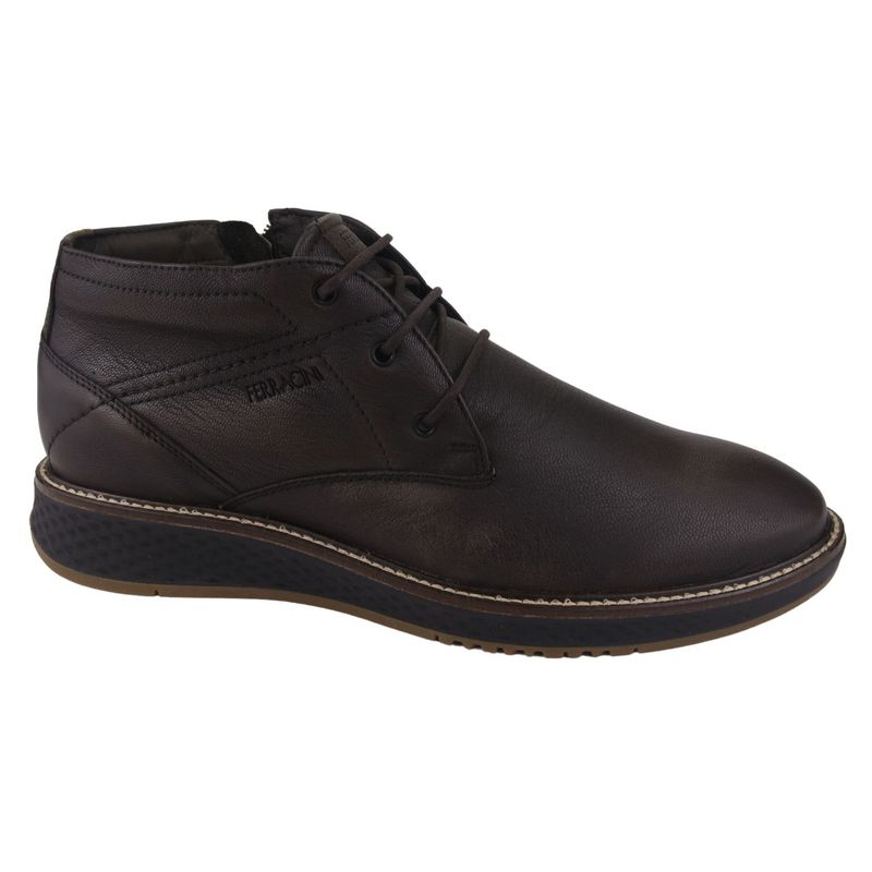 FERRACINI - Botin Hombre Café Oscuro Casual Ferracini 3300