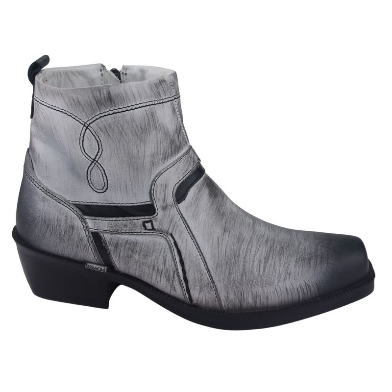 FERRACINI - Bota Hombre Cuero Gris Ferracini 8986
