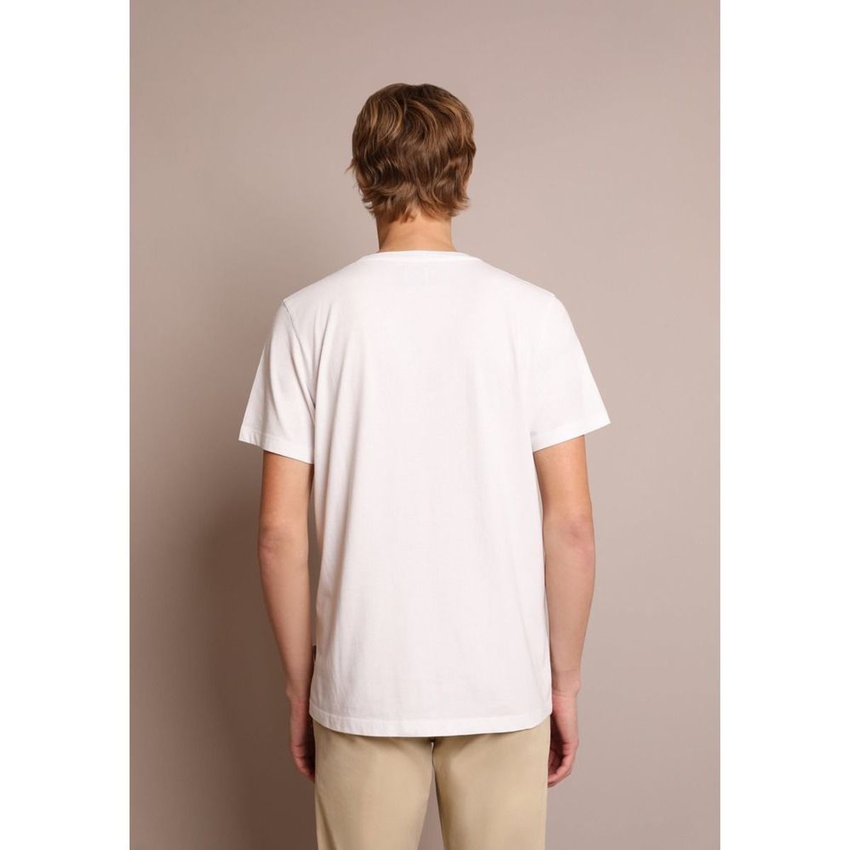 SCALPERS - Polera Básica Calavera White