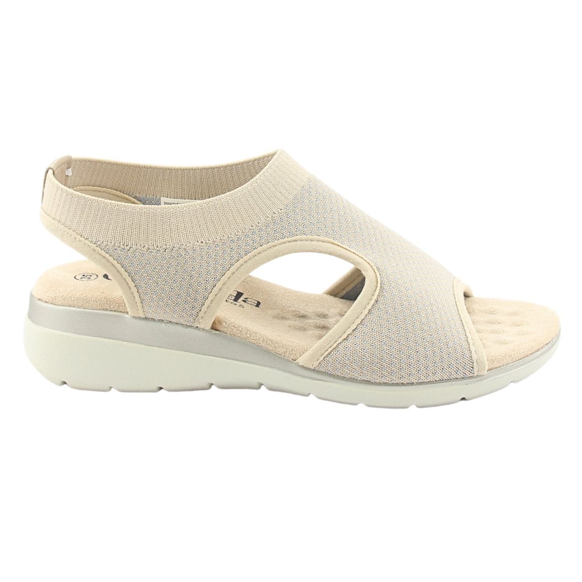 CHALADA - Sandalia Mujer Beige Casual Chalada Floro-4