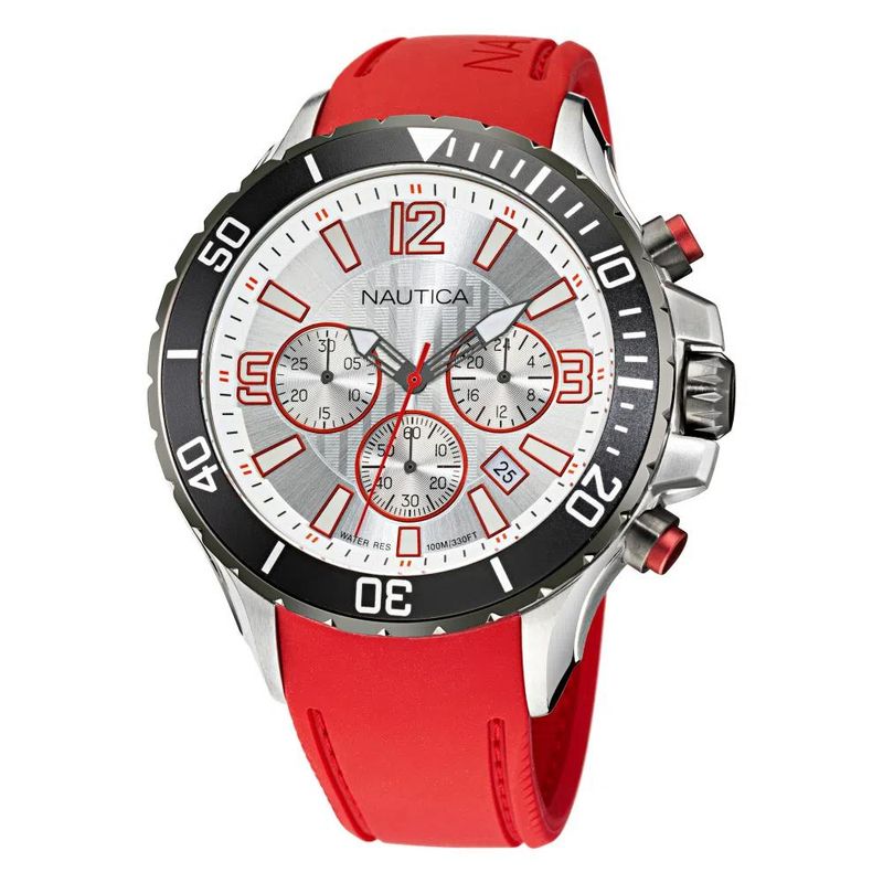 NAUTICA - Reloj Nautica Hombre Premium NAPNSS119 - Rojo