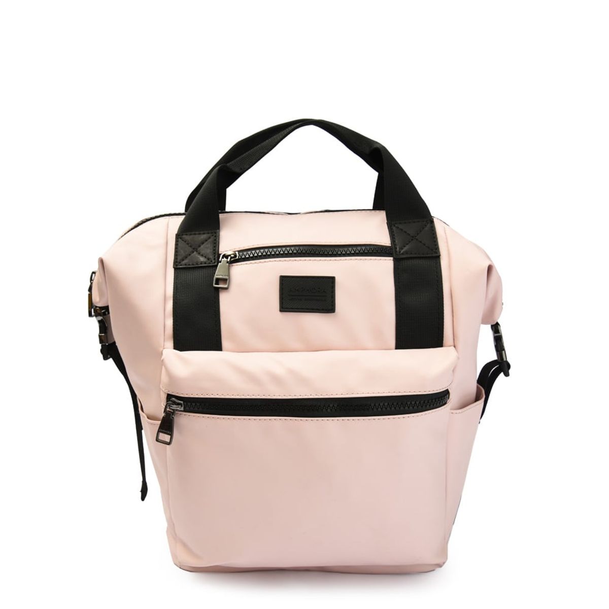 AMPHORA - Mochila grande army rosado claro