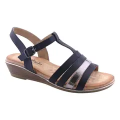 CHALADA - Sandalia Mujer Negro Moda Alba-5