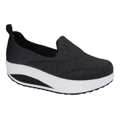 FUNWAY - Zapato Mujer Gris Moda Tija-23