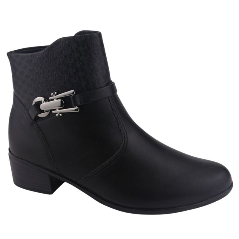 COMFORTFLEX - Botin Mujer Negro Casual Comfortflex 2286302