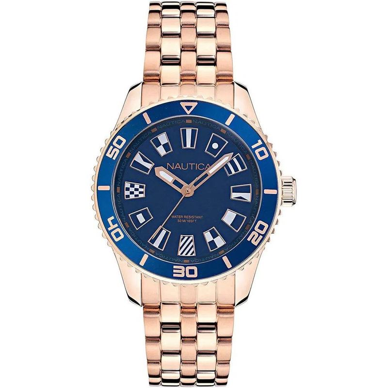 NAUTICA - Reloj Nautica Mujer Deluxe Edition Oro Rosa NAPPBS027 - Dorado