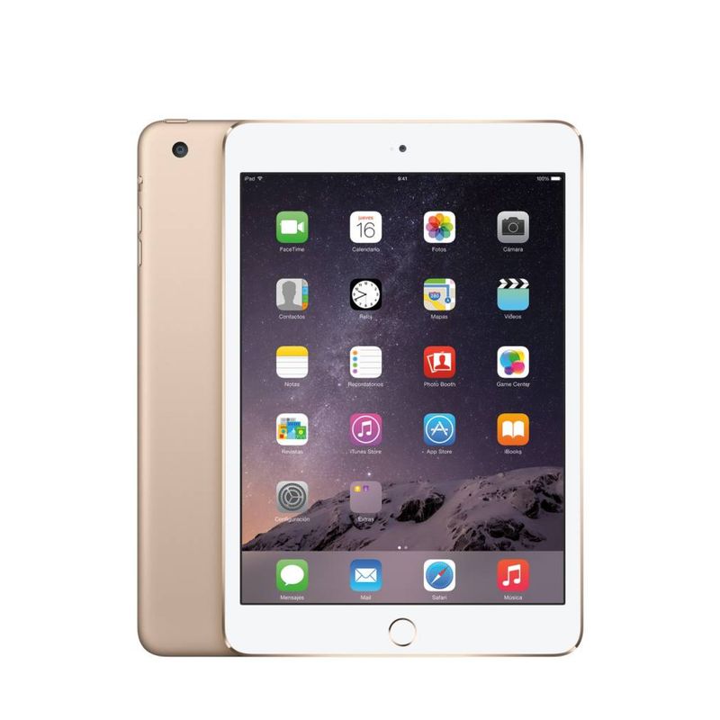 APPLE - iPad Mini 3 64GB Dorado Reacondicionado