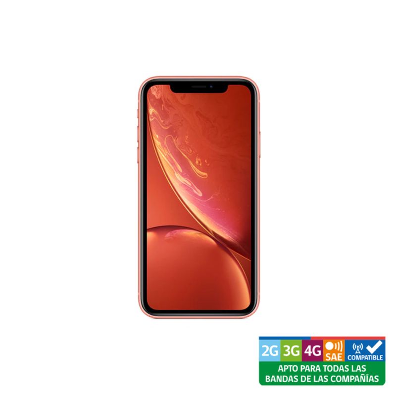 APPLE - iPhone XR 128GB Naranja Reacondicionado