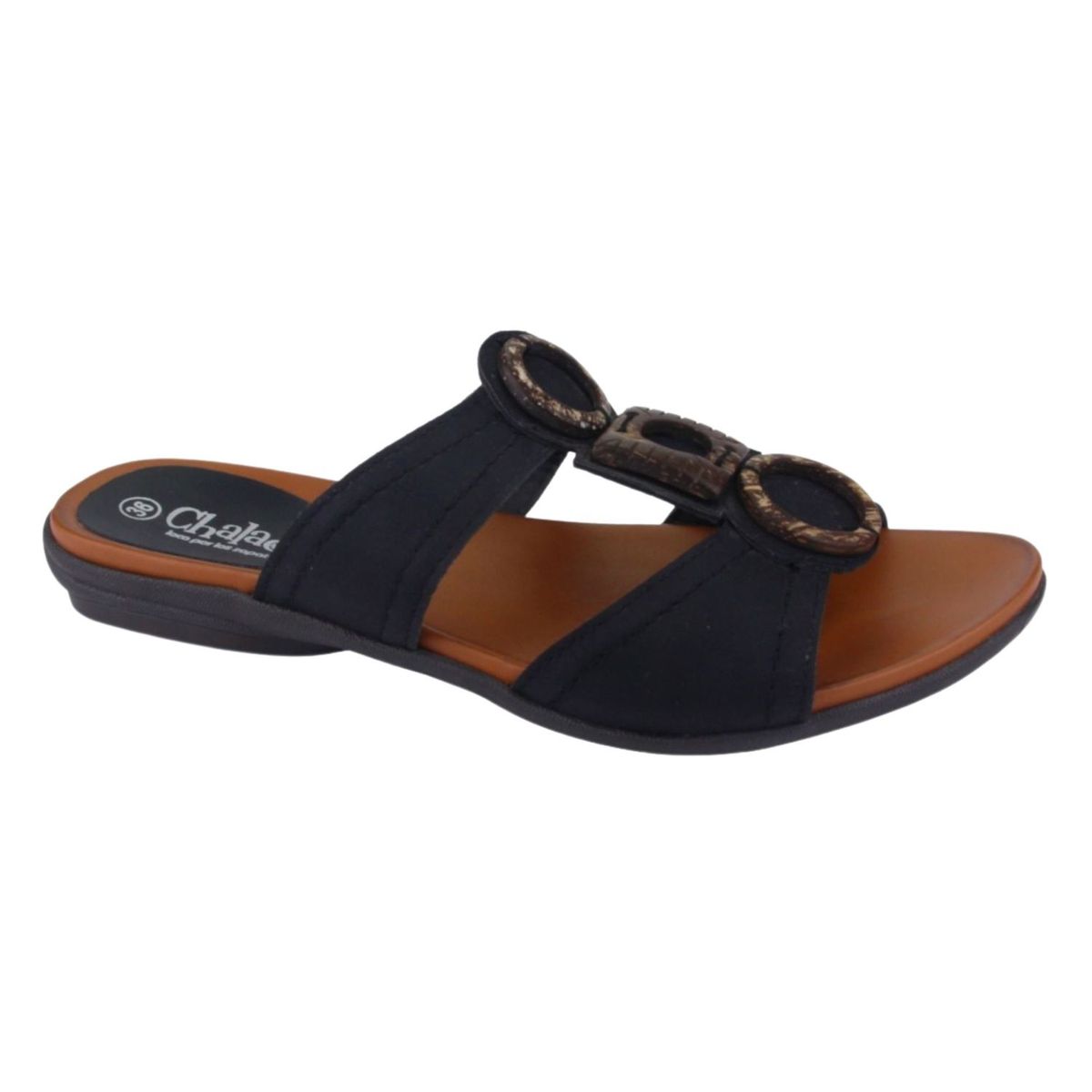 CHALADA - Sandalia Mujer Negro Moda Chalada Anatomic71