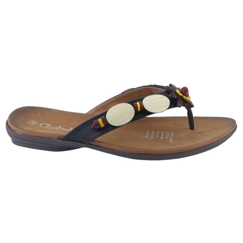 CHALADA - Sandalia Mujer Negro Moda Chalada Anatomic72