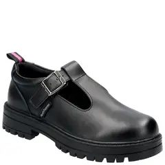 HUSH PUPPIES - Guillermina Escolar Niña Polly Negro