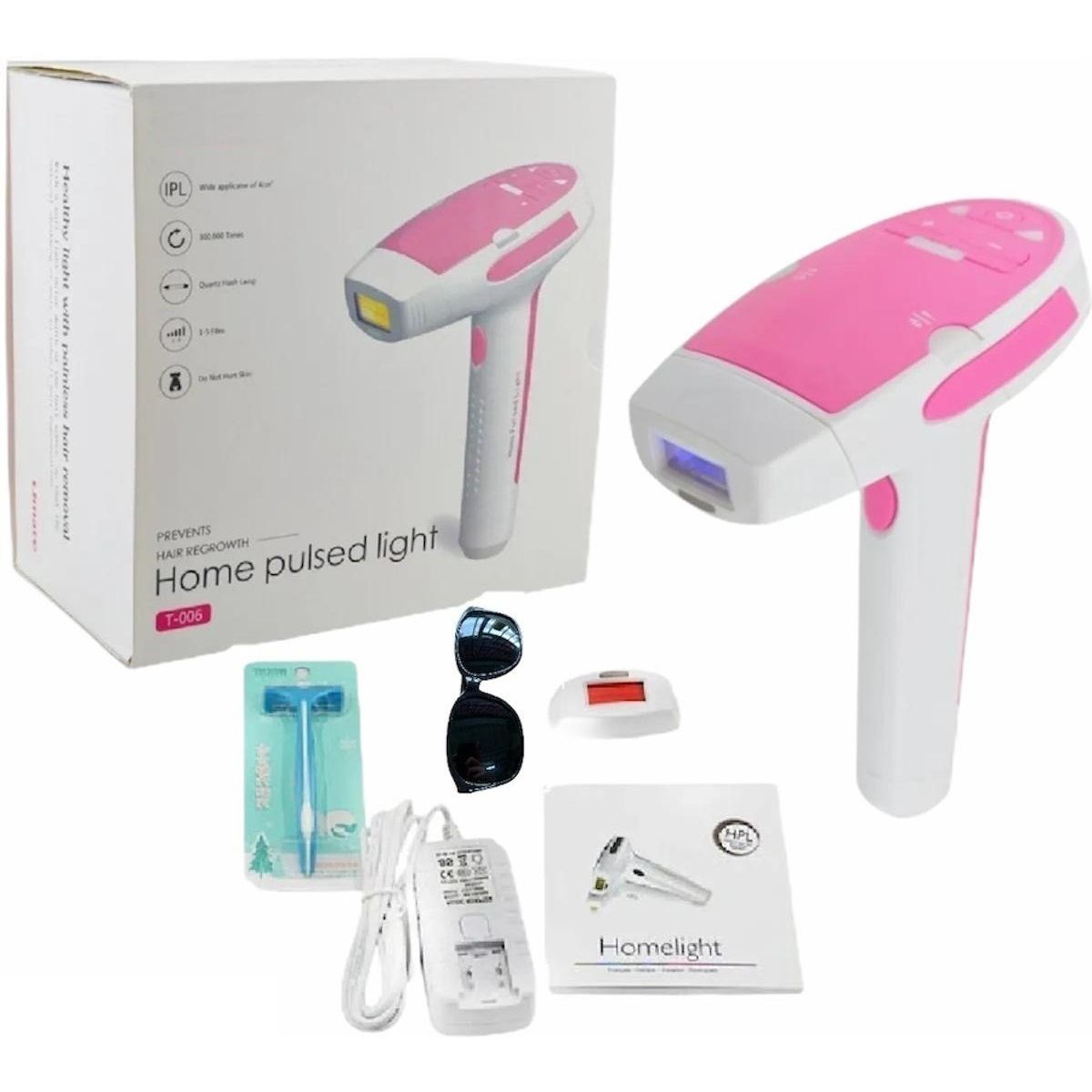GENERICO - Maquina Depiladora Laser 3 En 1 Depiladora Ipl