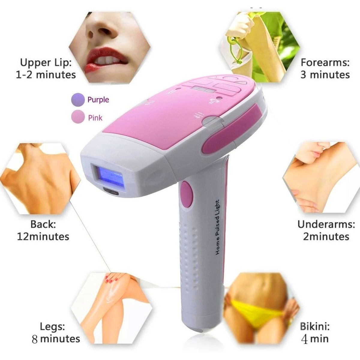 GENERICO - Maquina Depiladora Laser 3 En 1 Depiladora Ipl