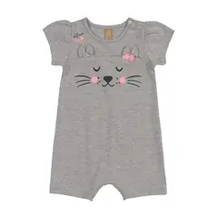 UP BABY - Enterito Perrito Gris y Rosado
