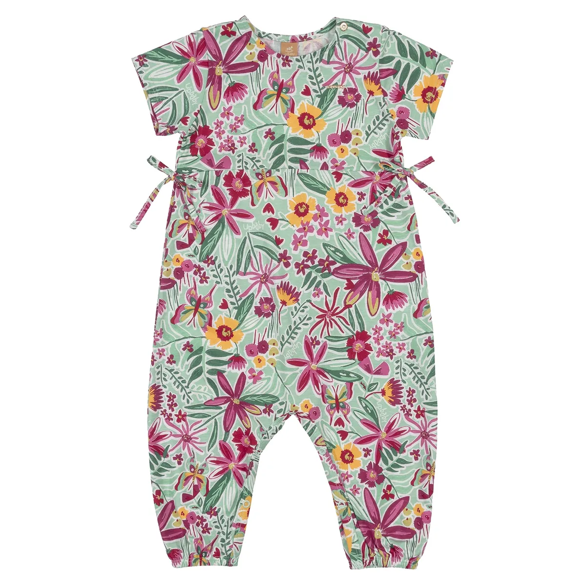 UP BABY - Enterito Floral y Cintillo Multicolor Up Baby