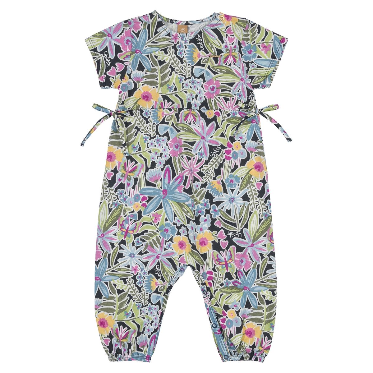 UP BABY - Enterito Floral y Cintillo Multicolor Up Baby