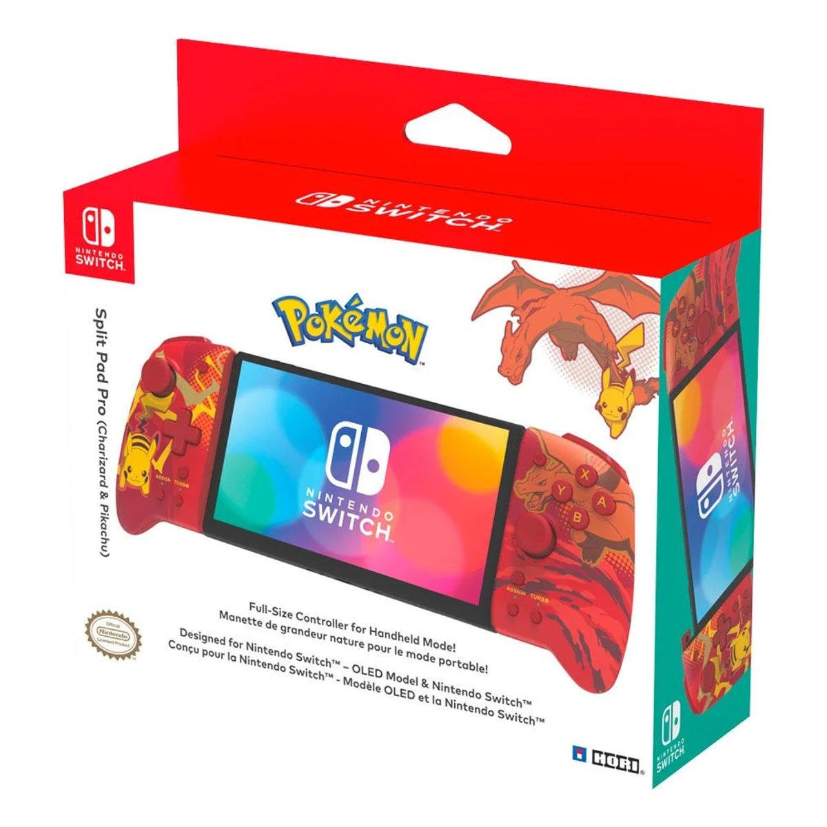 HORI - Joystick Split Pad Pro Charizard Y Pikachu - Switch - Sniper