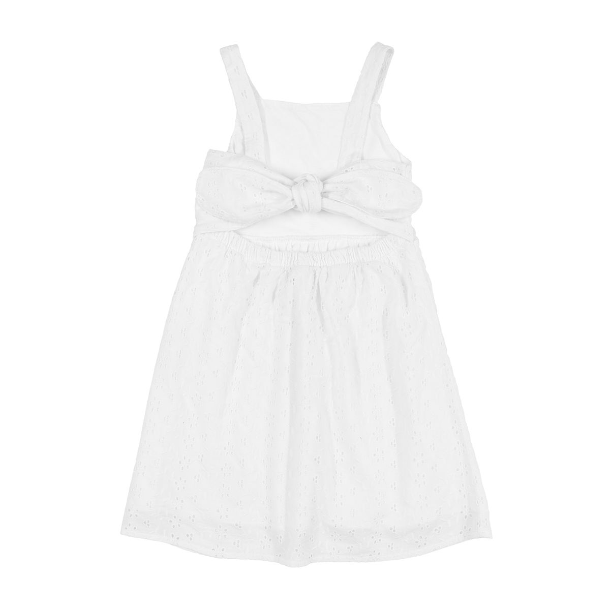 UP BABY - Vestido Roseton Espalda Blanco Up Baby