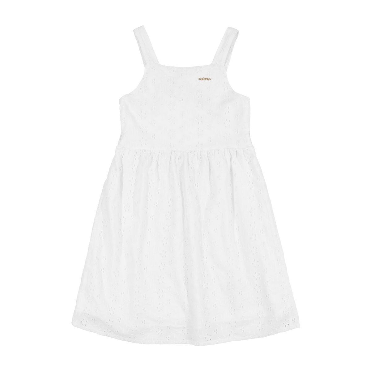 UP BABY - Vestido Roseton Espalda Blanco Up Baby
