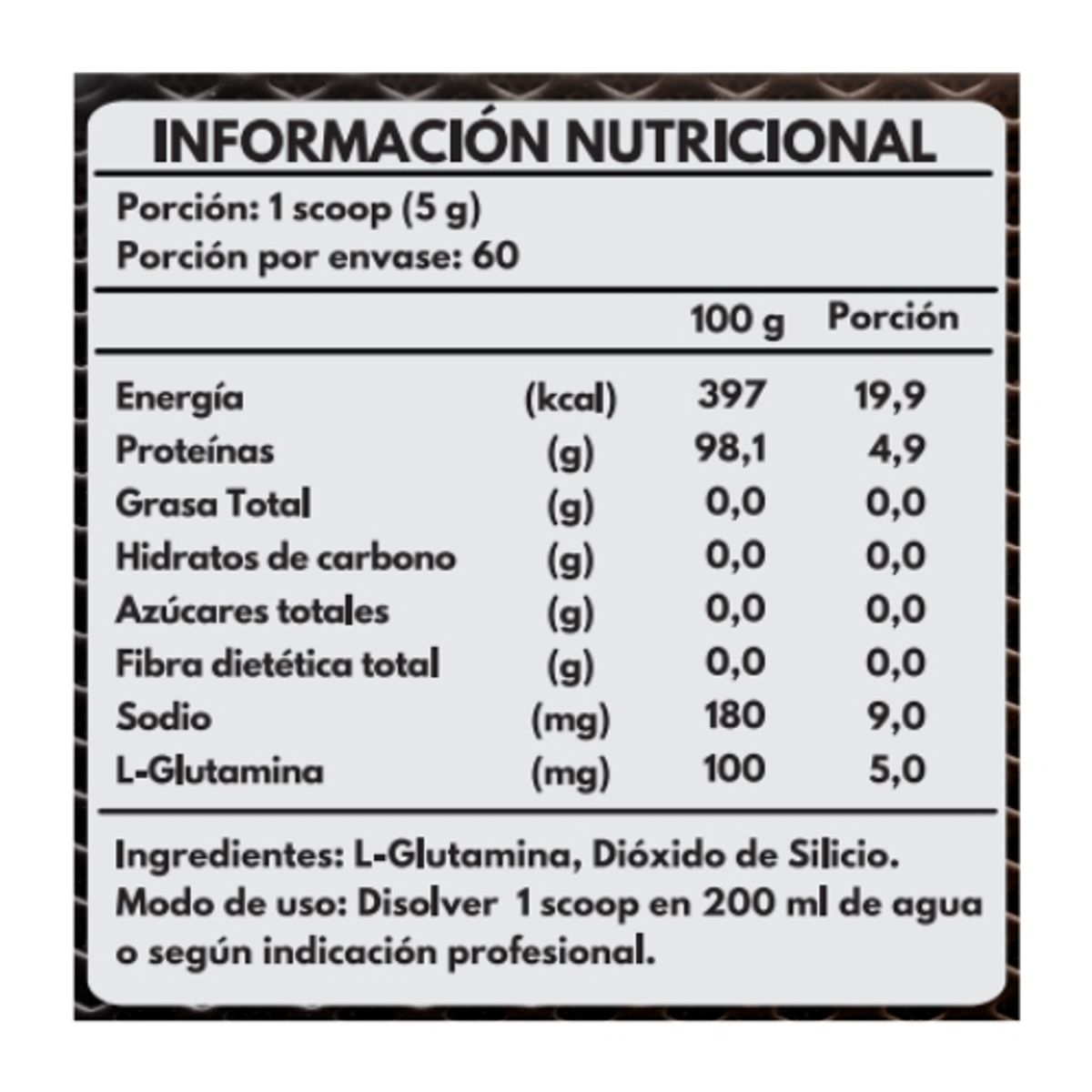 FNL - L-Glutamine