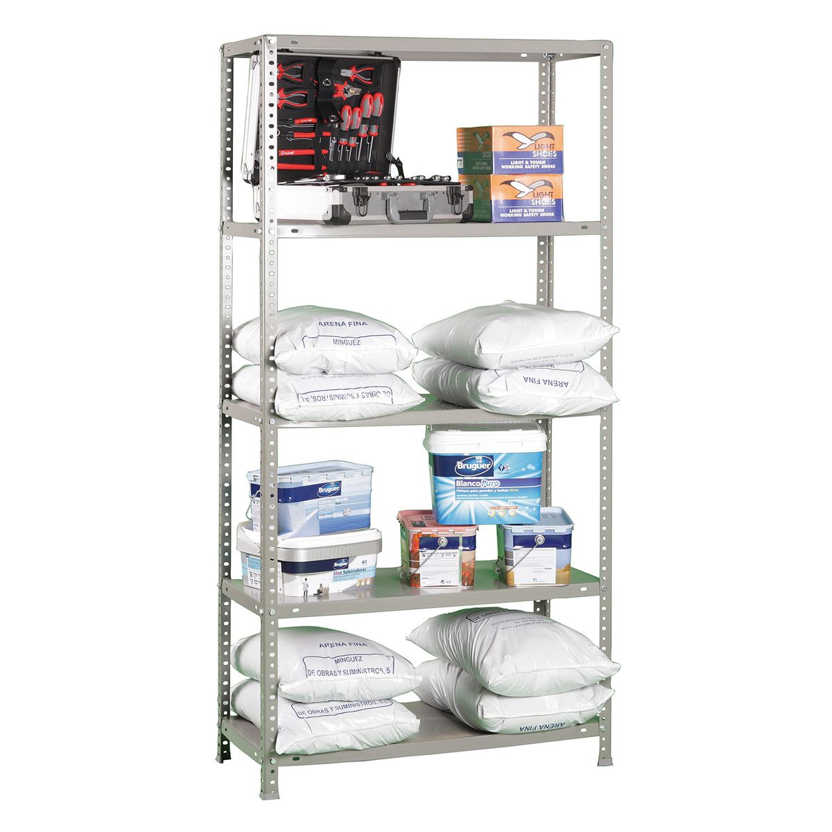 SIMONRACK - Estantería Metálica Comfort 5300 Con Tornillos Gris