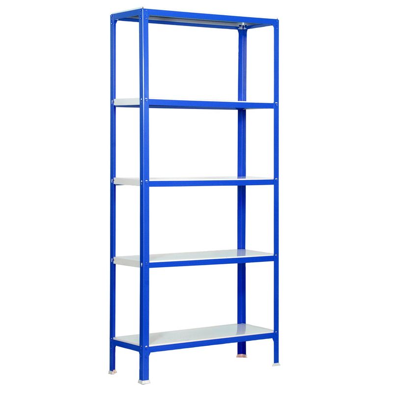 SIMONRACK - Estantería Homeclick mini 5/400 Azul/Blanco