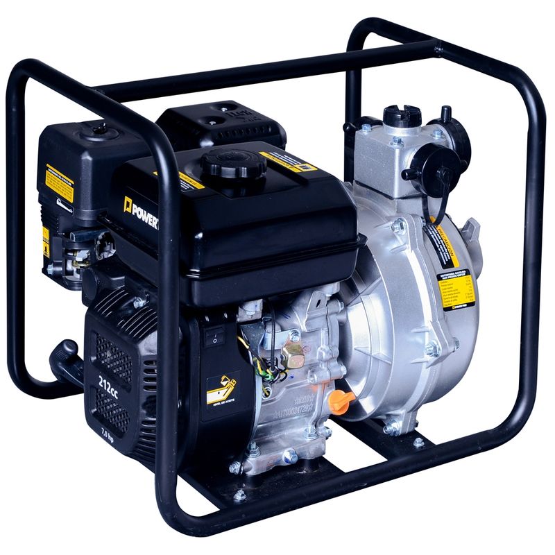 POWER PRO - Motobomba 2" a gasolina 5,4 HP alta presión