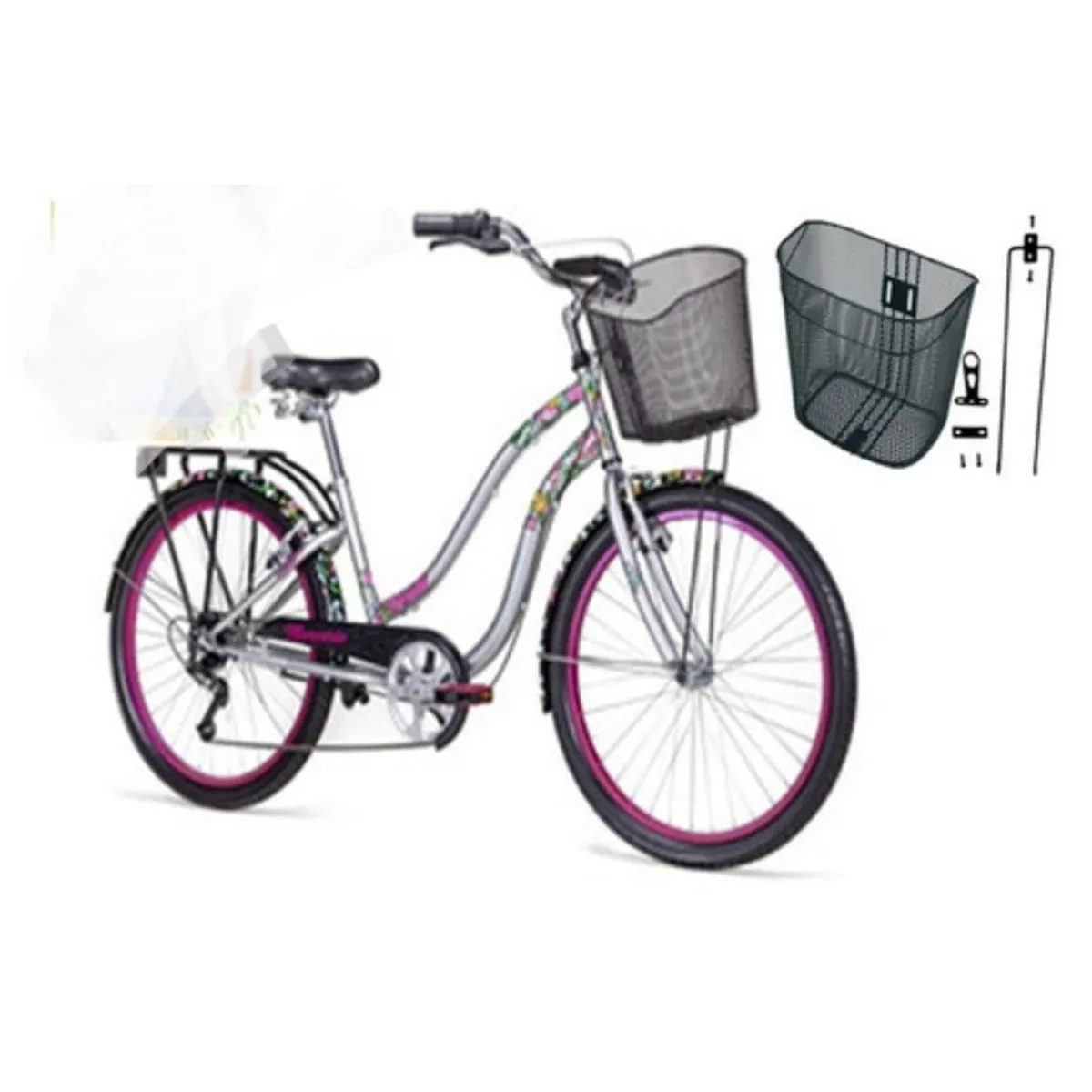 GENERICO - Canasto grande de bicicletas