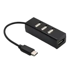 DM - HUB USB 2.0 TIPO C A 4 USB HEMBRA