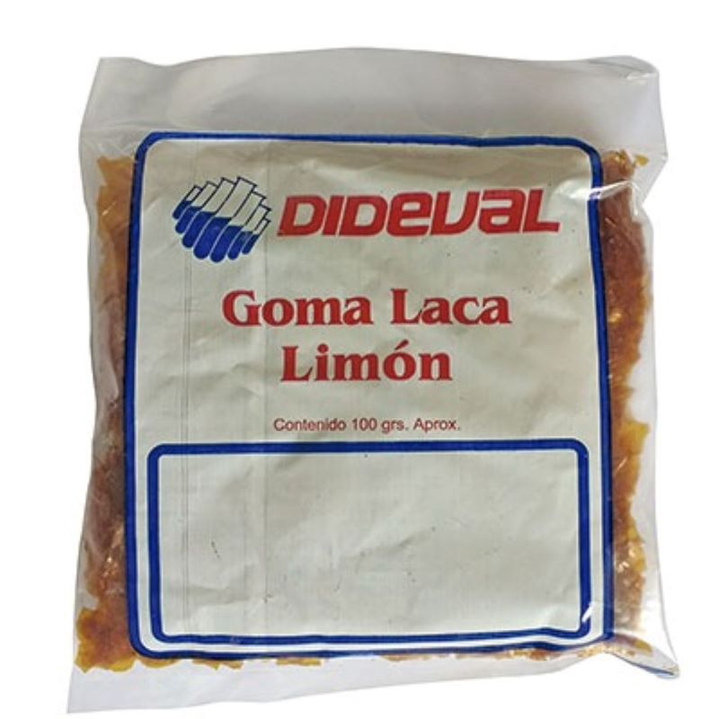 GENERICO - Goma Laca Limon India 100 Gramos Dideval