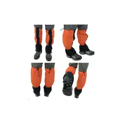 EKOI - Polainas Impermeable Trekking Nieve Outdoor Naranjo