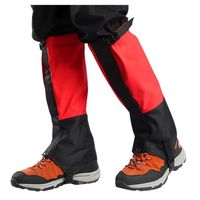 Polainas Impermeable Trekking Nieve Outdoor Rojo