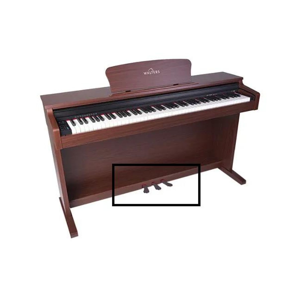 WALTERS - Piano Digital Walters DK-100B - Brown