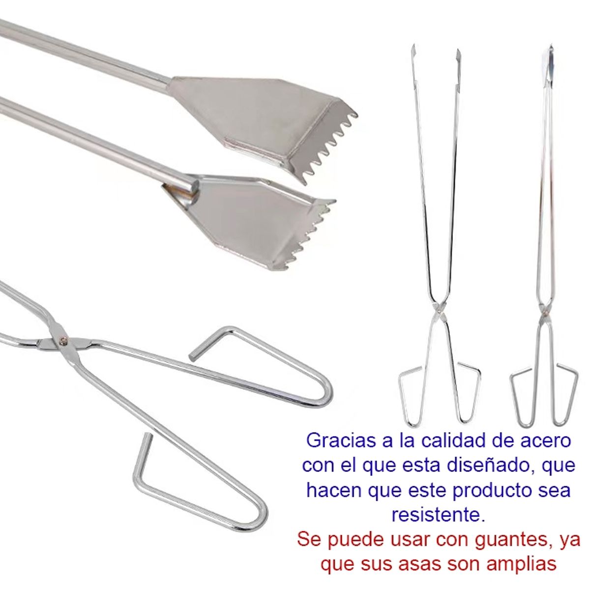 DEFENSOR FOREVER - Tenaza De Acero Para Carbón