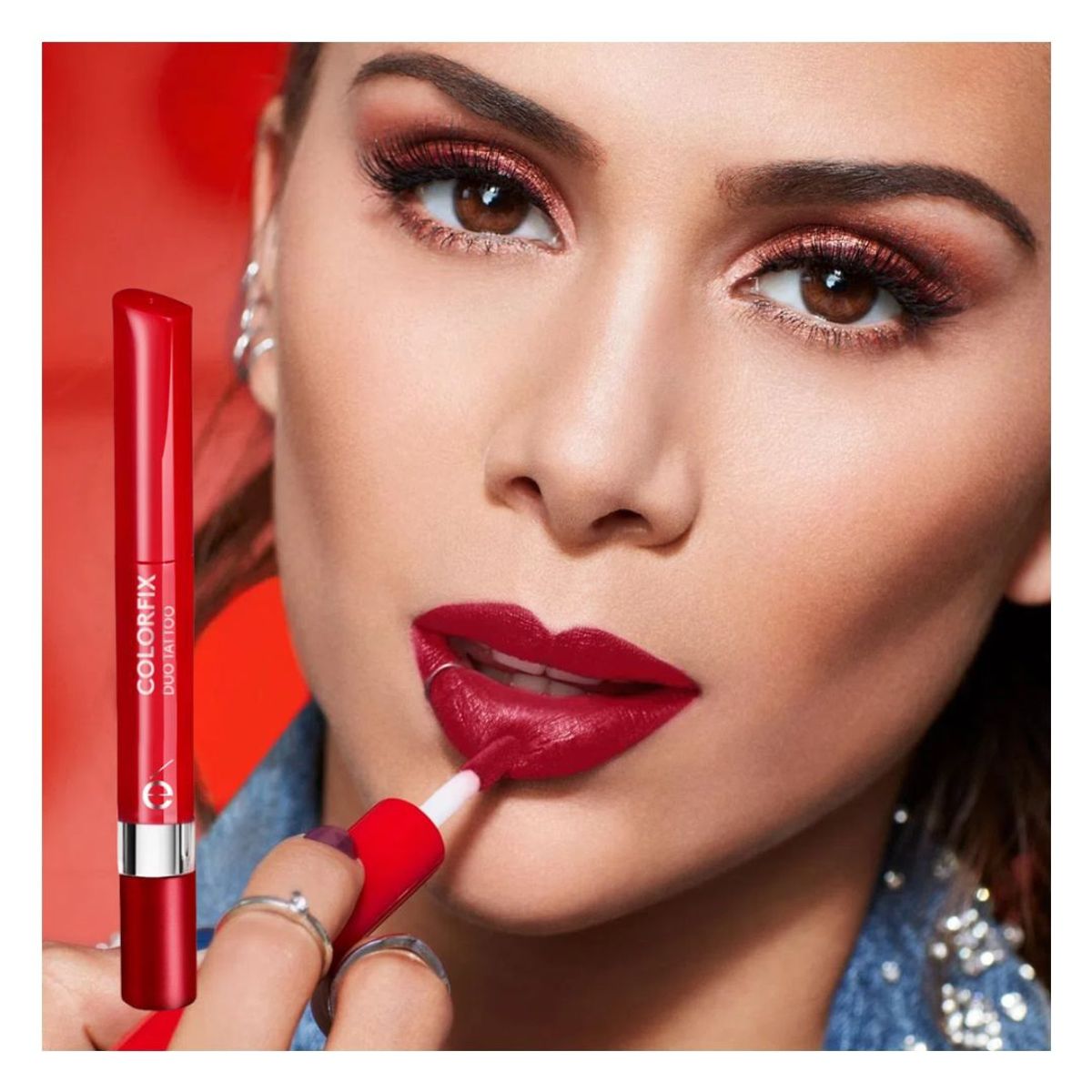 DECATALOGO - Labial COLORFIX duración de hasta 24hrs CERO transferencia